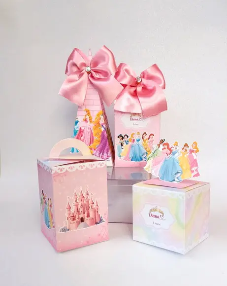 Kit Personalizado Princesas 20 Peças