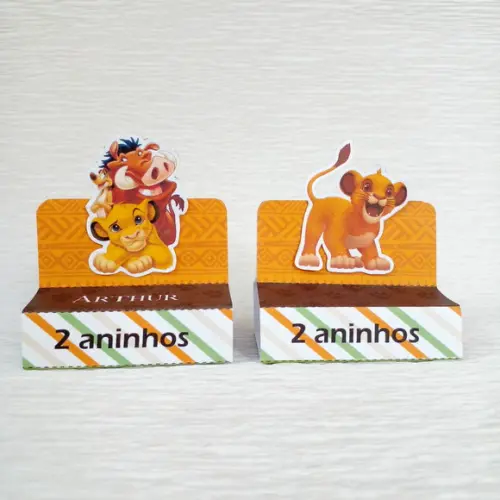 Porta Bis Duplo Rei Leão