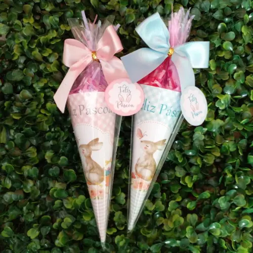 10 Cone Personalizado de Páscoa