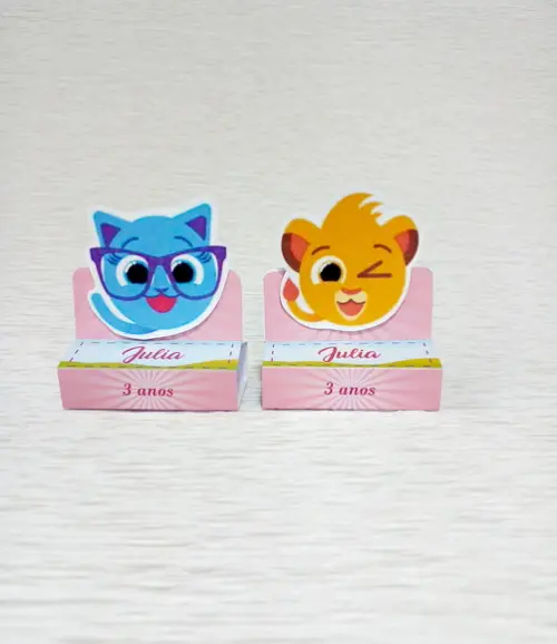 Porta Bis Duplo Bolofofos Menina
