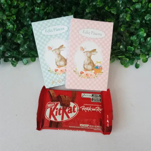Kit 10 Caixas para Kit Kat Páscoa