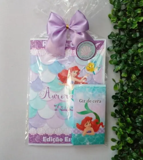 Livro de Colorir Ariel Pequena Sereia