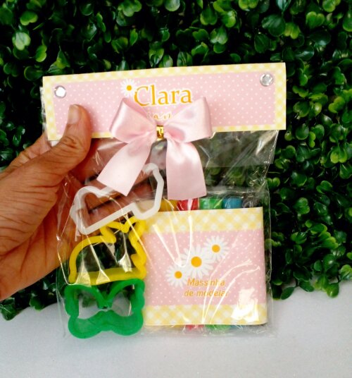 Kit Massinha de Modelar Tema Margarida