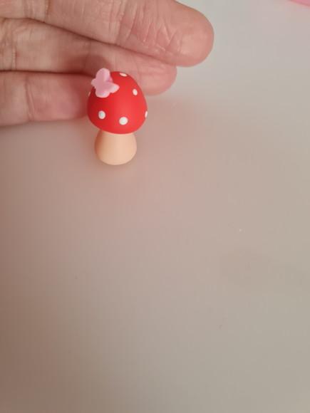 Aplique Cogumelo em Biscuit