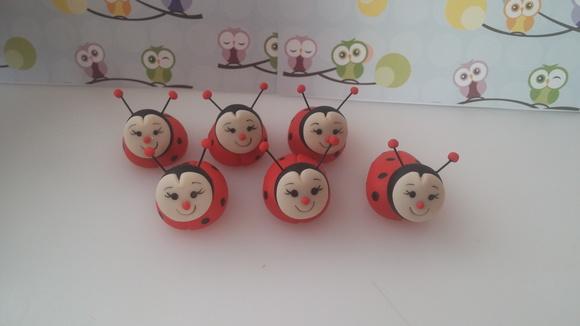 Joaninha em Biscuit