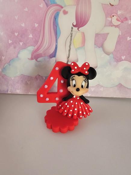 Vela Decorada Minnie