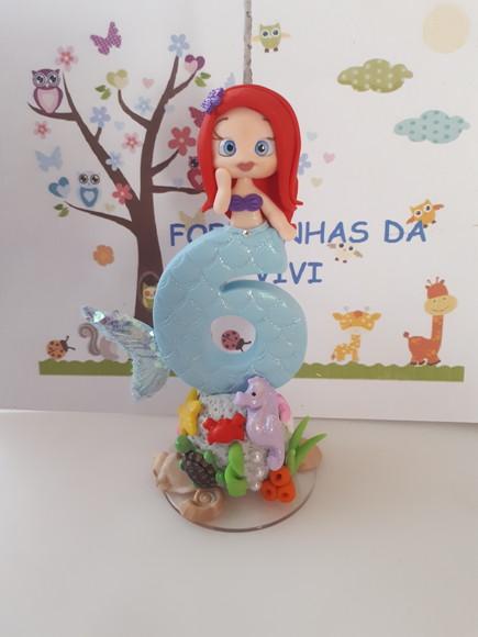 Vela Sereia em Biscuit