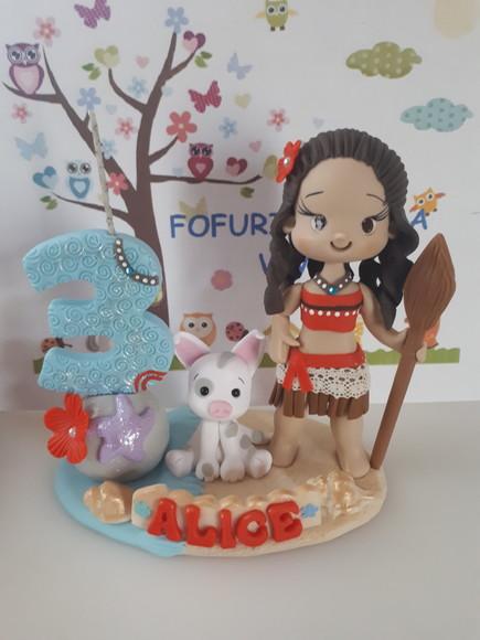 Topo de Bolo Moana