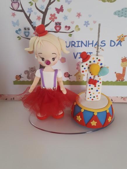 Vela Decorada Circo