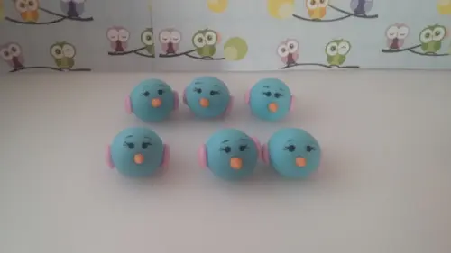 Passarinho em Biscuit