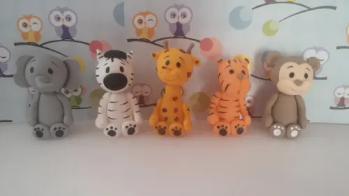 Bichinhos Safari em Biscuit