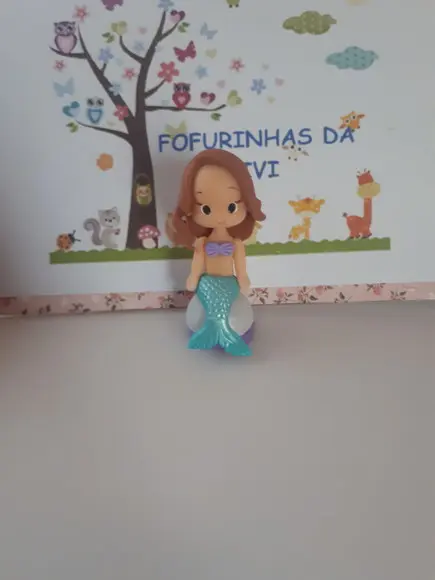 Aplique Sereia em Biscuit