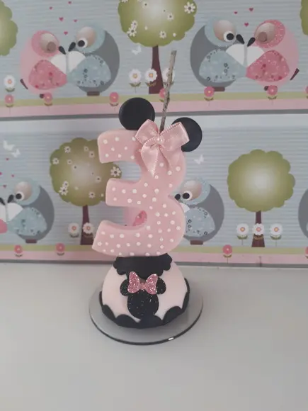 Vela Decorada Minnie