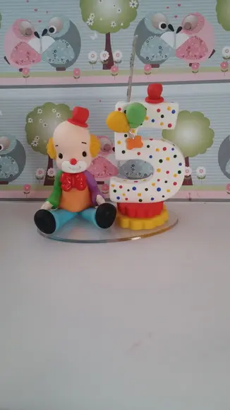 Vela Decorada Circo