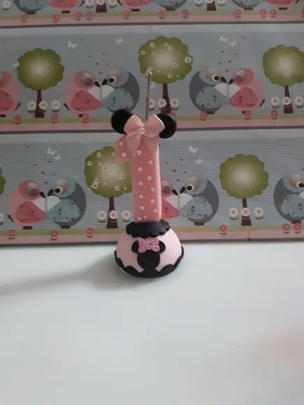 Vela Decorada Minnie