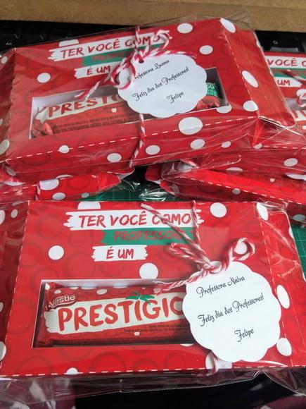 Lembrancinha Professoras