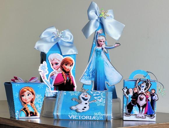 Kit de Personalizados Luxo Frozen