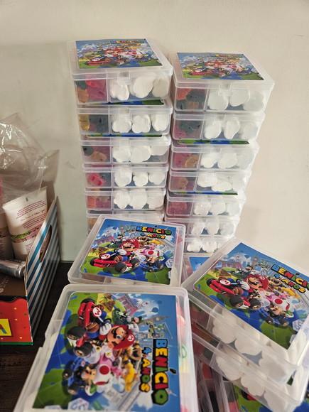Caixa de Guloseimas Personalizada Mario Kart