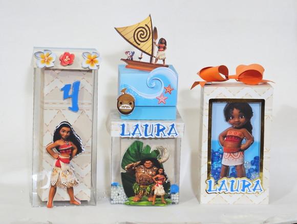Kit Personalizado Moana Premium 30 Peças