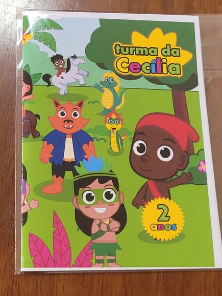 Revista de Colorir Turma do Folclore - Giz Não Incluso