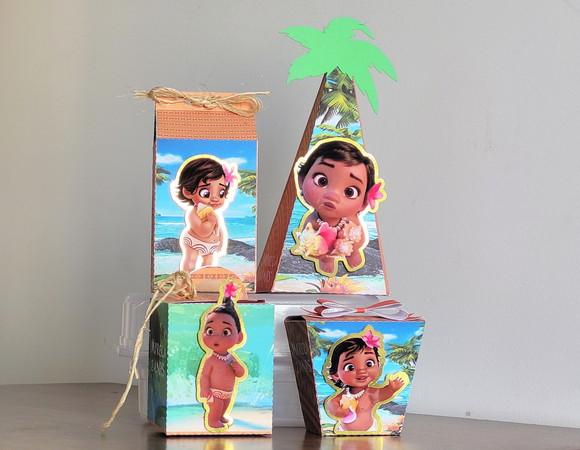 Kit Personalizado Luxo Moana Baby