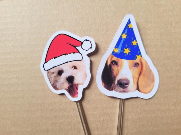 Topper Carinhas para Docinhos Pet