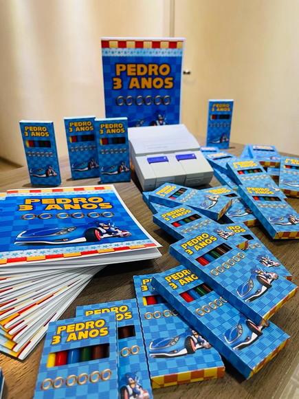Revista de Colorir Sonic