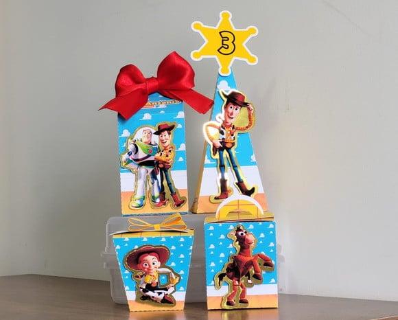 Kit Personalizado Luxo Toy Story 20 peças