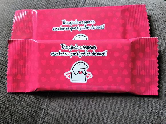 Barra de Chocolate Flork- Me Ajude a Segurar Esta Barra