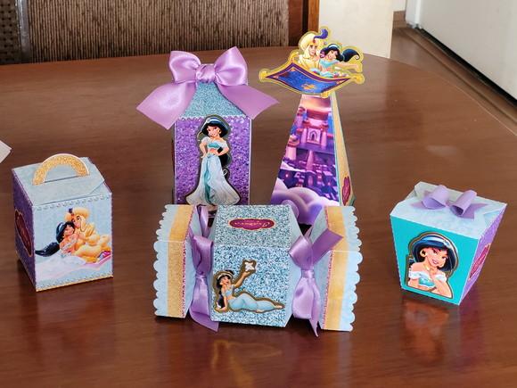 Kit de Personalizados Luxo Jasmine