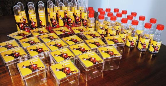 Kit Homem de Ferro 80 Itens Personalizados
