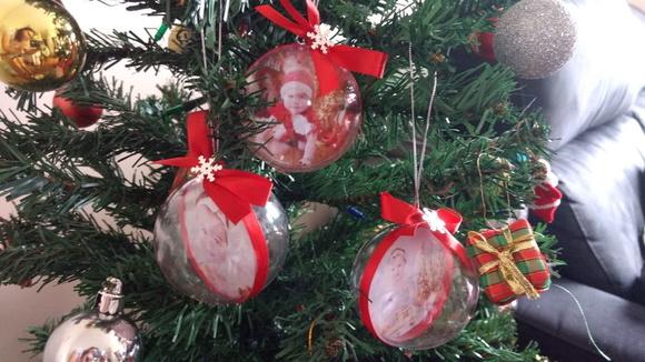 Bola de Natal Personalizada