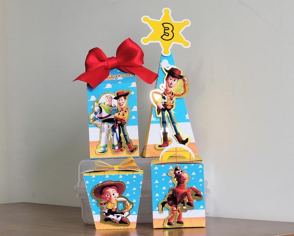 Kit Personalizado Luxo Toy Story 40 peças