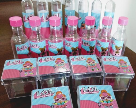 Kit 90 Itens Personalizados LOL Surprise
