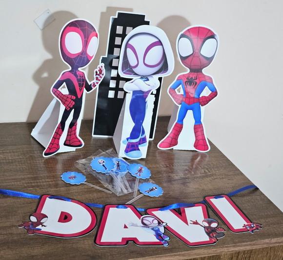 Kit Festa em Casa Spidey e Oa Amigos Espetaculares