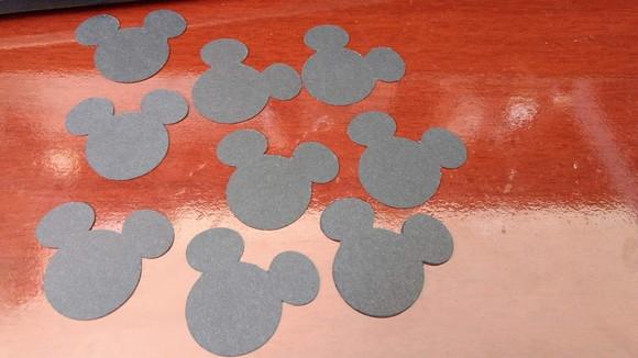 50 Apliques Cabeça de Mickey