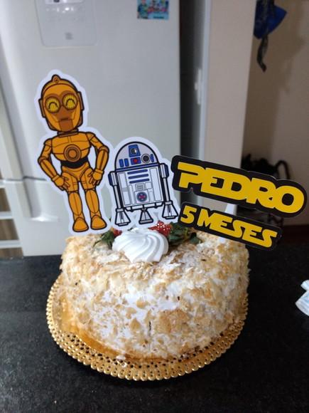 Topo de bolo mesversário