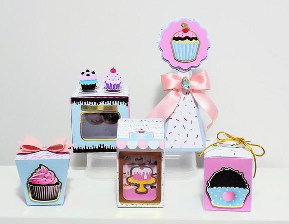 Kit Personalizado Luxo Confeitaria 20 Peças