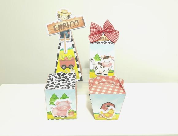 Kit Clássico Fazendinha 20 Peças