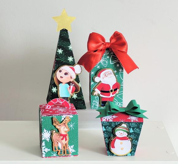 Kit de Personalizados Natal 20 Peças