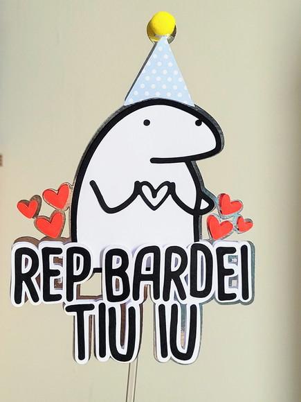 Topo de Bolo Flork