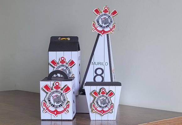 Kit de Personalizados Luxo Corinthiano 20 peças