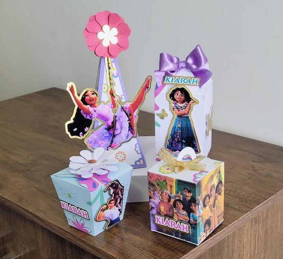 Kit de Personalizados Luxo Encanto Disney 40 Peças