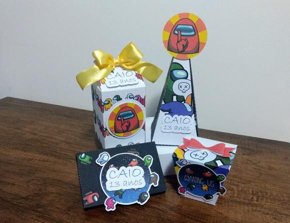 Kit Clássico Among Us 20 peças