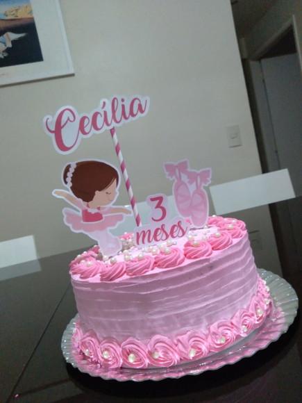 Topo de bolo mesversário