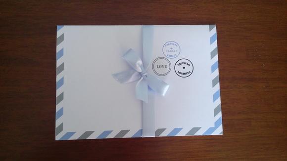 Convite de Casamento Tema Viagem