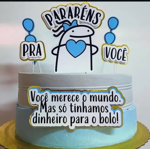 Topo de Bolo Flork