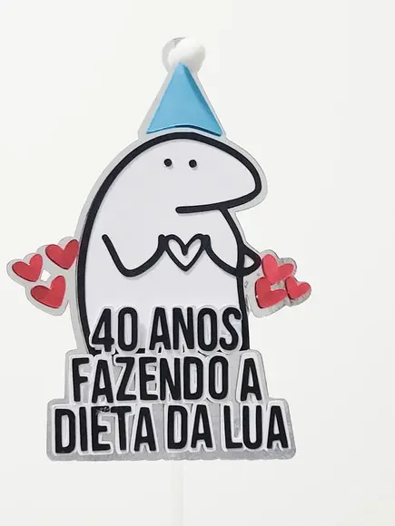 Topo de Bolo Flork