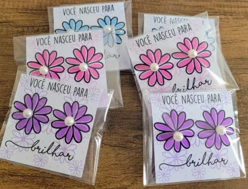Brincos para Brinde de Dia das Mulheres