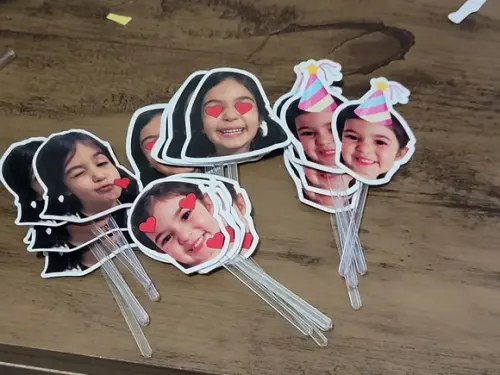Topper Carinhas para Docinhos